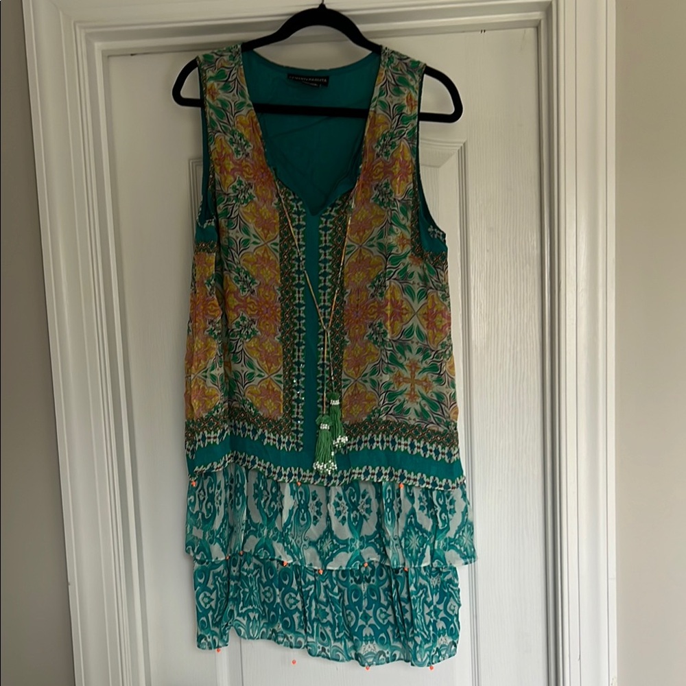 Hemant & Nandita Vibrant Floral Dress